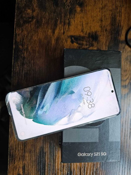Samsung Galaxy S21 5G 128GB Phantom Gray | Jak nowy + folia Spigen