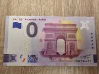 Banknot 0 Euro Łuk Tryumfalny