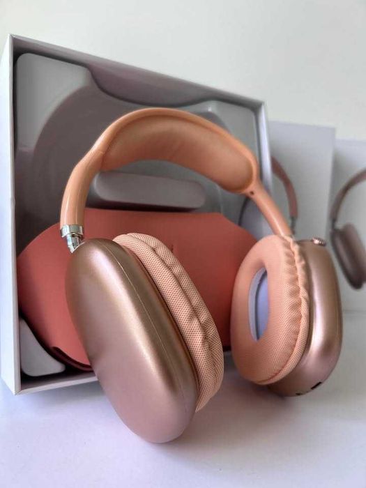 Auscultadores Bluetooth - Rose Gold Pro Max P9