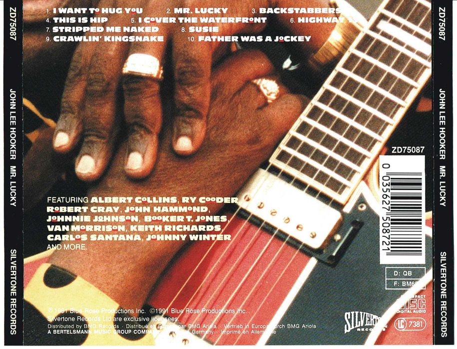 John Lee Hooker - Mr. Lucky - CD Original