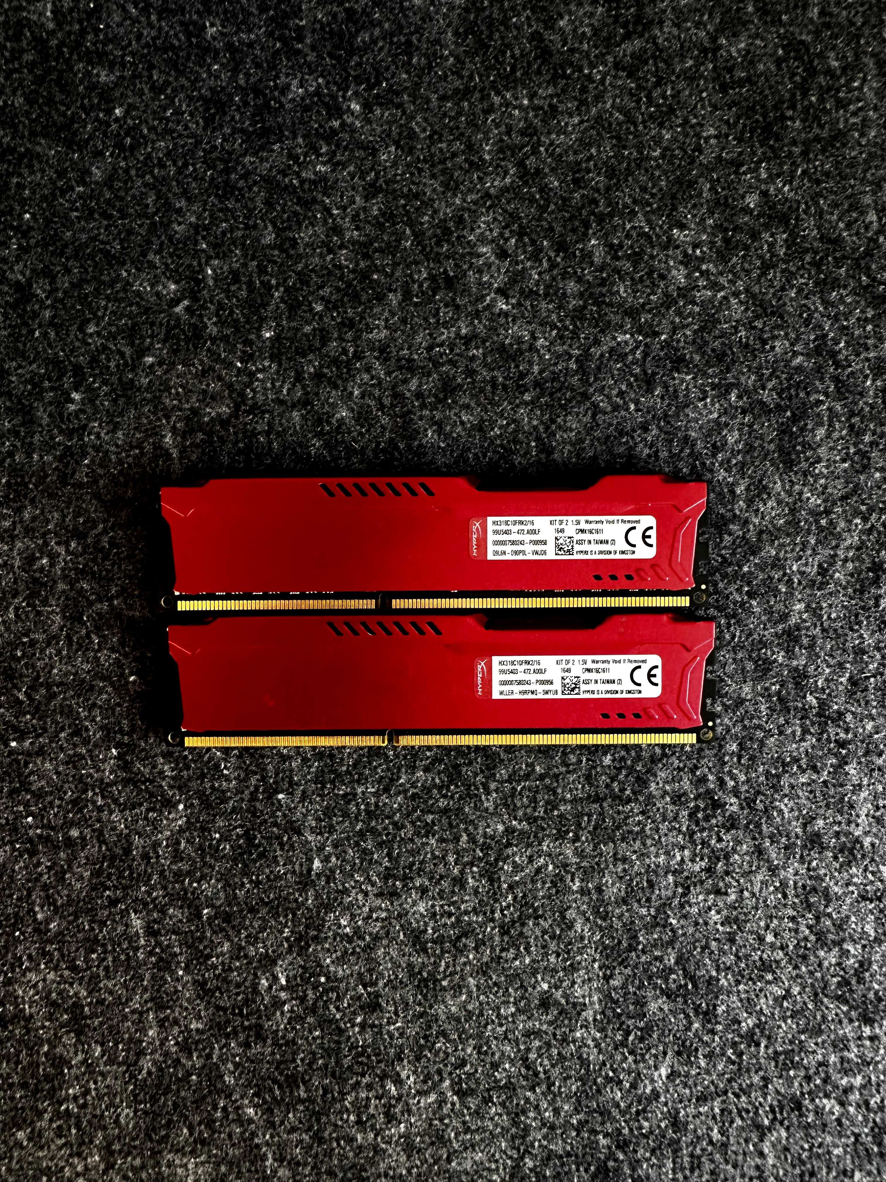 Pamięć RAM Kigston HyperX Fury DDR3 16GB (2x8GB) 1866MHz CL10