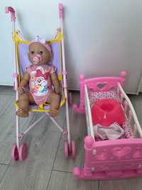 Lalka Baby Born wózek łóżeczko