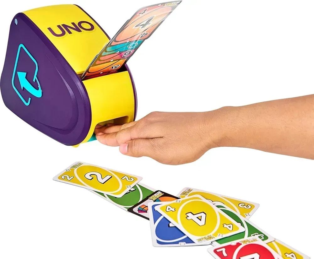 Настільна гра 2в1 Mattel UNO Flip & UNO Attack Уно двосторонні карти