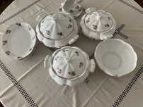 Serviço de jantar Porcelana antigo