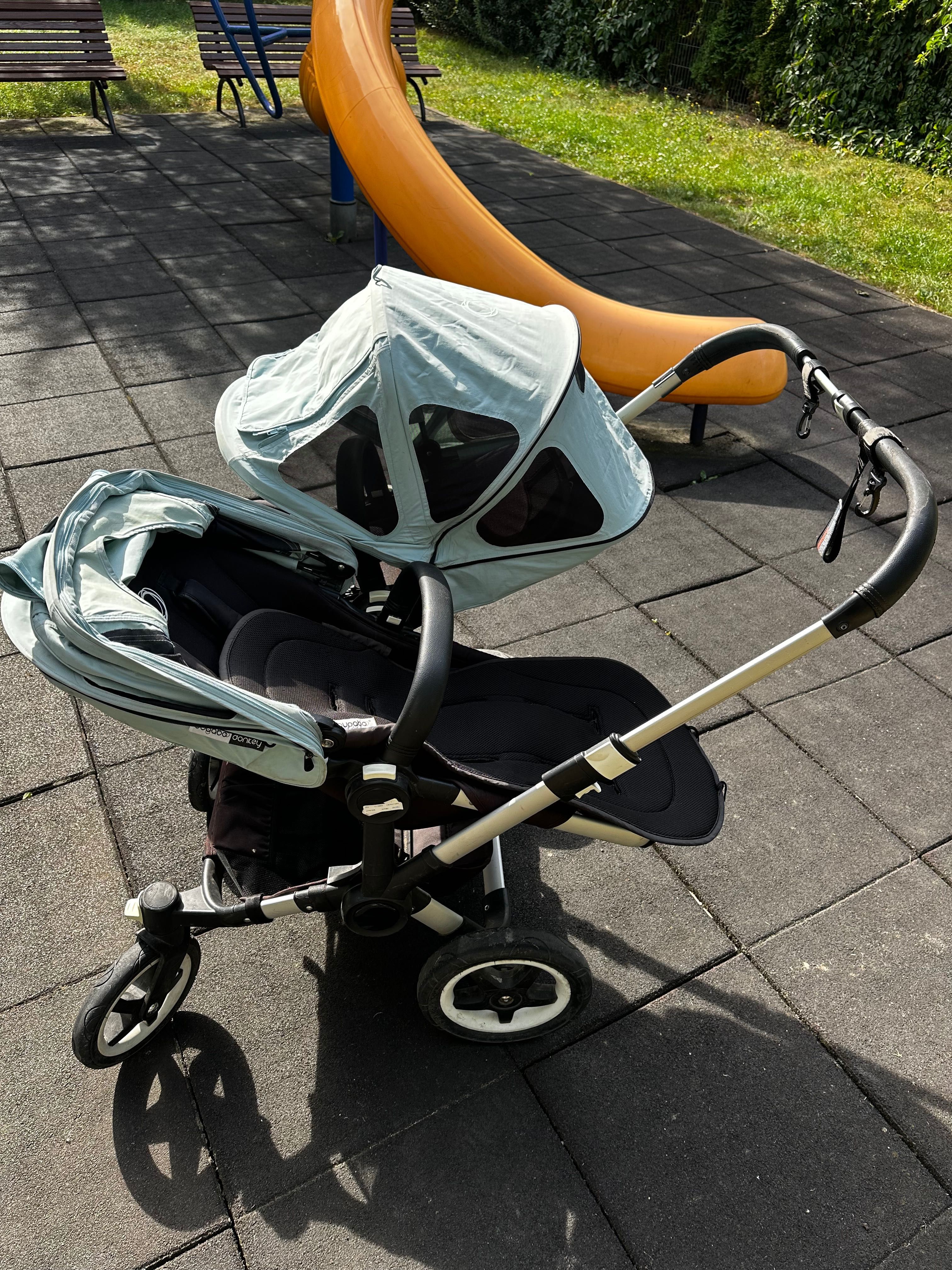 Bugaboo donkey 2 wózek bliźniaczy 2w1