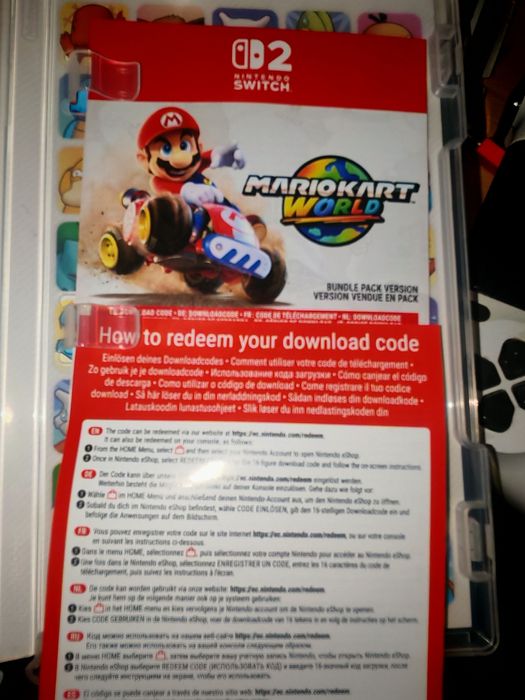 Mário kart World switch 2