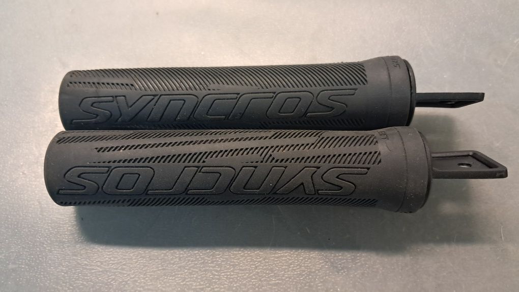 Punhos de bicicleta syncros como novos
