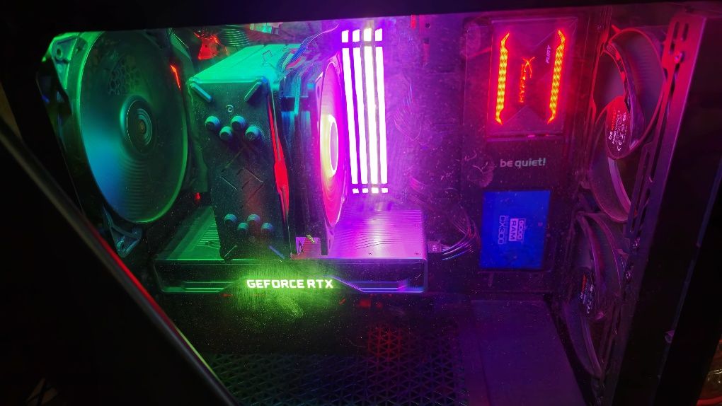 Intel i5 8400 + msi z390 gaming x + corsair vengeance rgb pro 3200 32