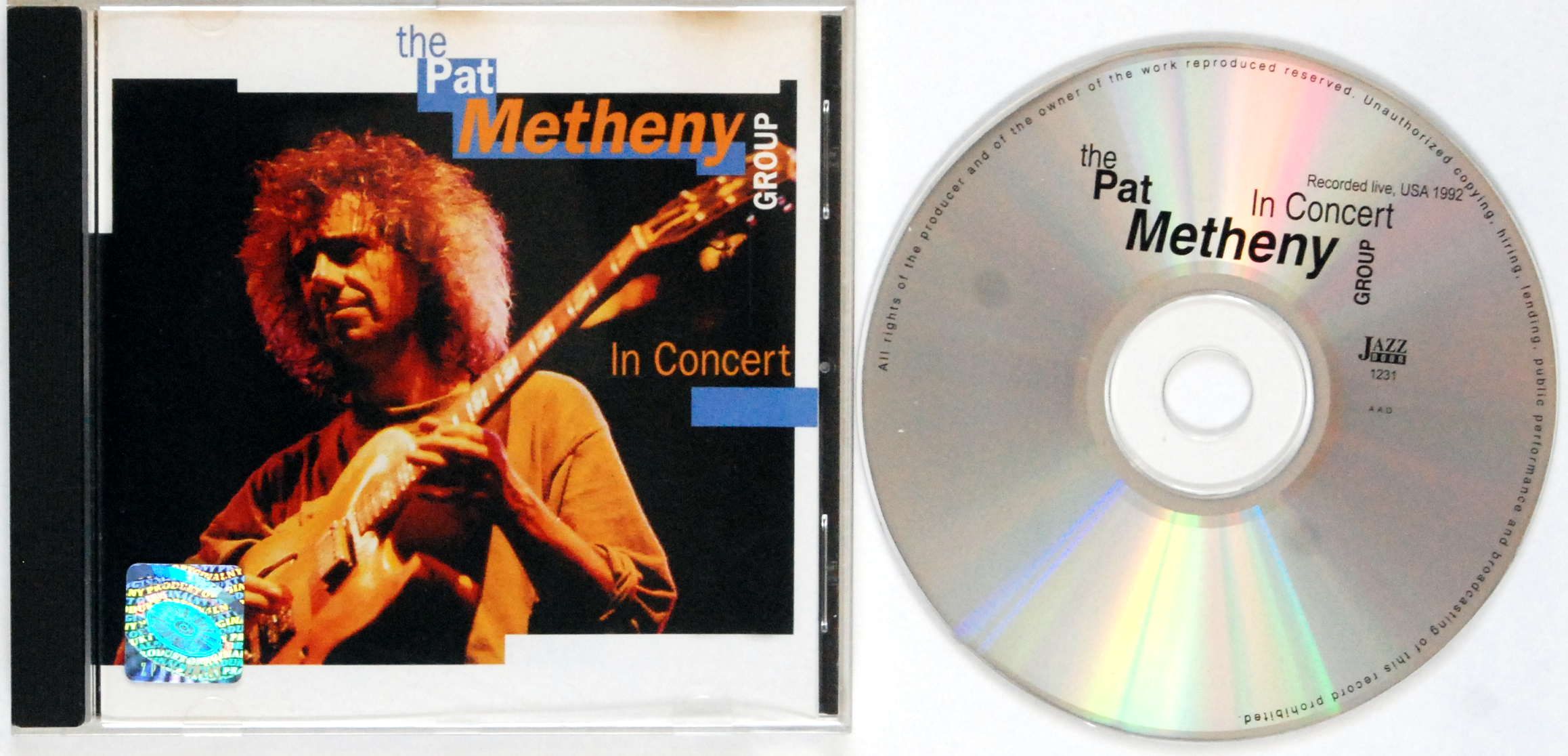 (CD) The Pat Metheny Group - In Concert 1993r.