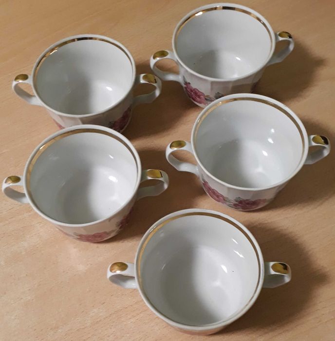 Фаянсовые бульённицы