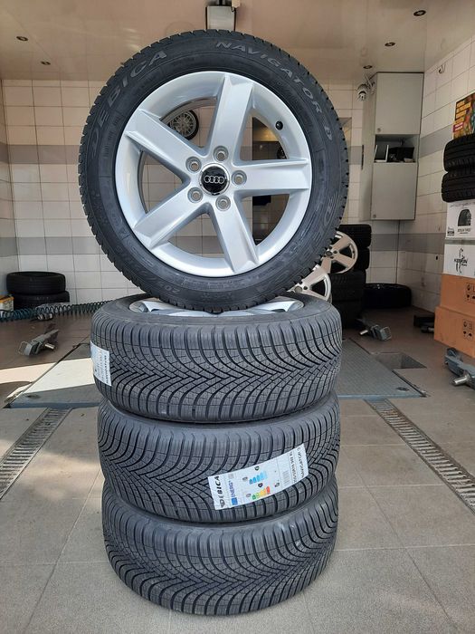 Koła wielosezonowe NOWE AUDI 16 5x112 A3 A4 A6 205/55 R16 Dębica