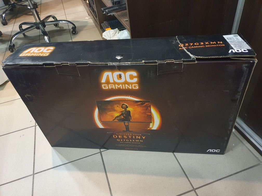 Monitor LED AOC Q27G3XMN/BK 27 " 2560 x 1440 px VA