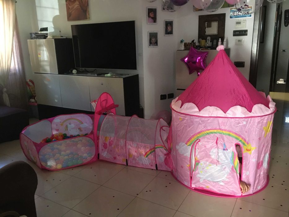 Namiot pałac domek plac zabaw dla dzieci do ogrodu zabawa prezent