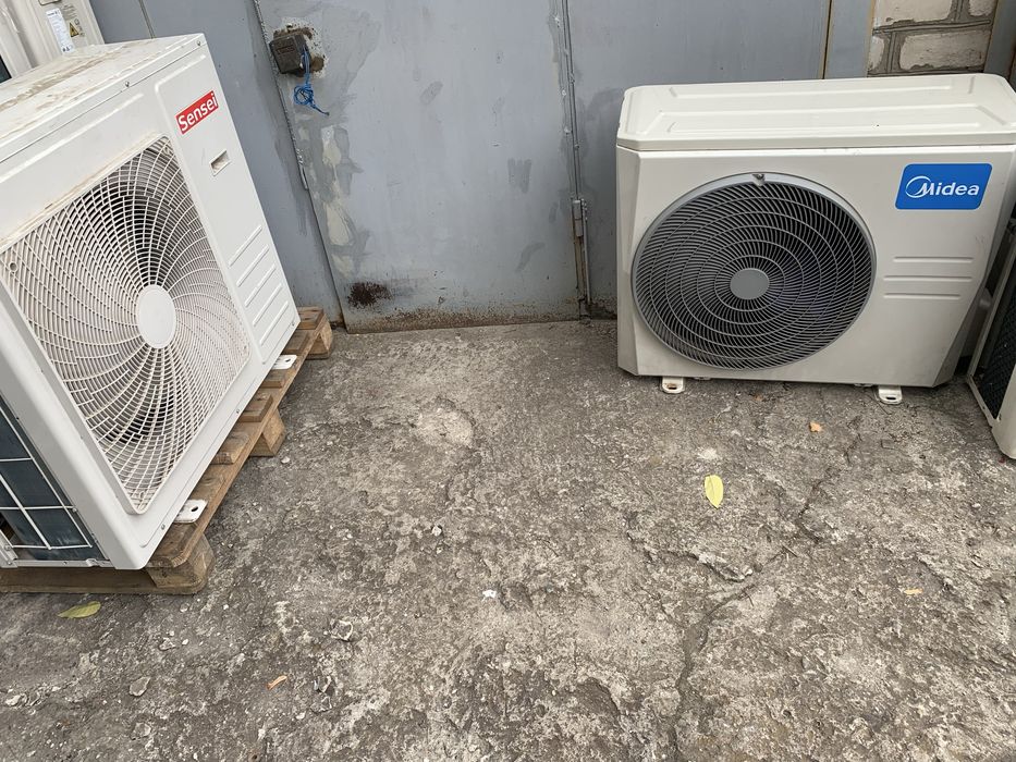 Мощные инверторные кондиционеры канальные, потолочные