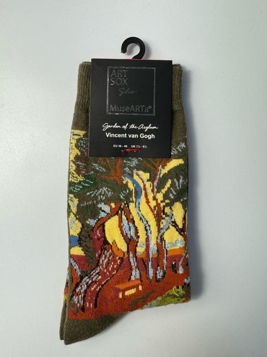 Nowe skarpetki MuseARTa Vincent van Gogh zielone 36-43