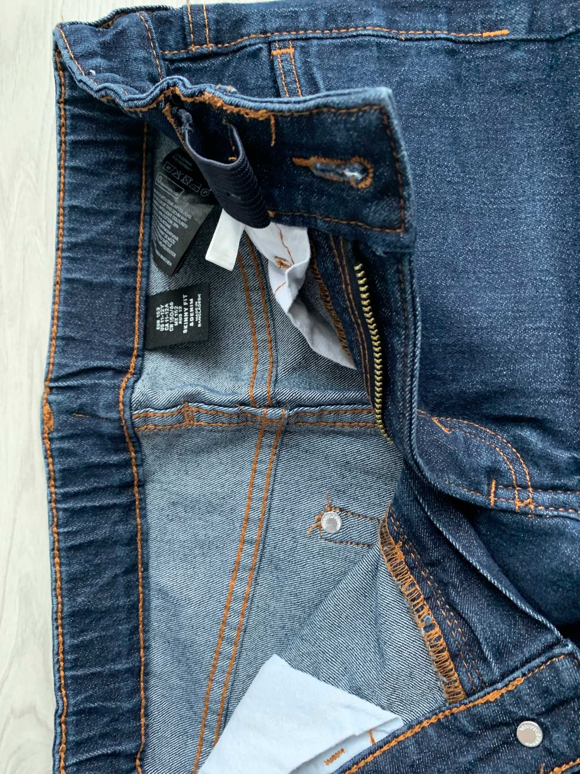 Spodnie jeans, dziecięce roz 152