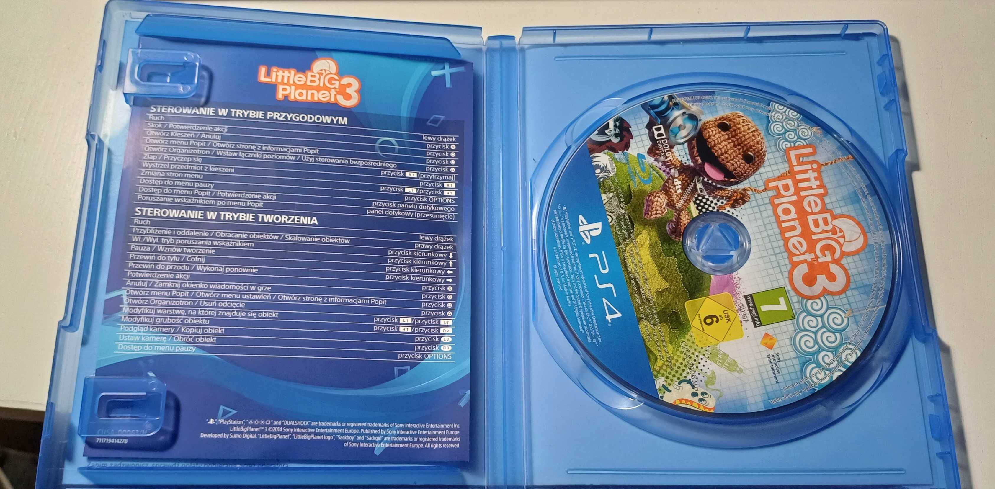 Little Big Planet 3   PS 4   Widzew