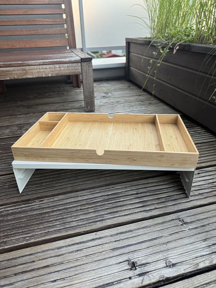 Elloven ikea Podstawka pod monitor z szufladą