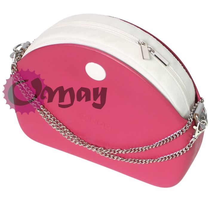 Kremowy organizer do OBAG MOON LIGHT Welur Latte wkład 2kieszenie OMAY