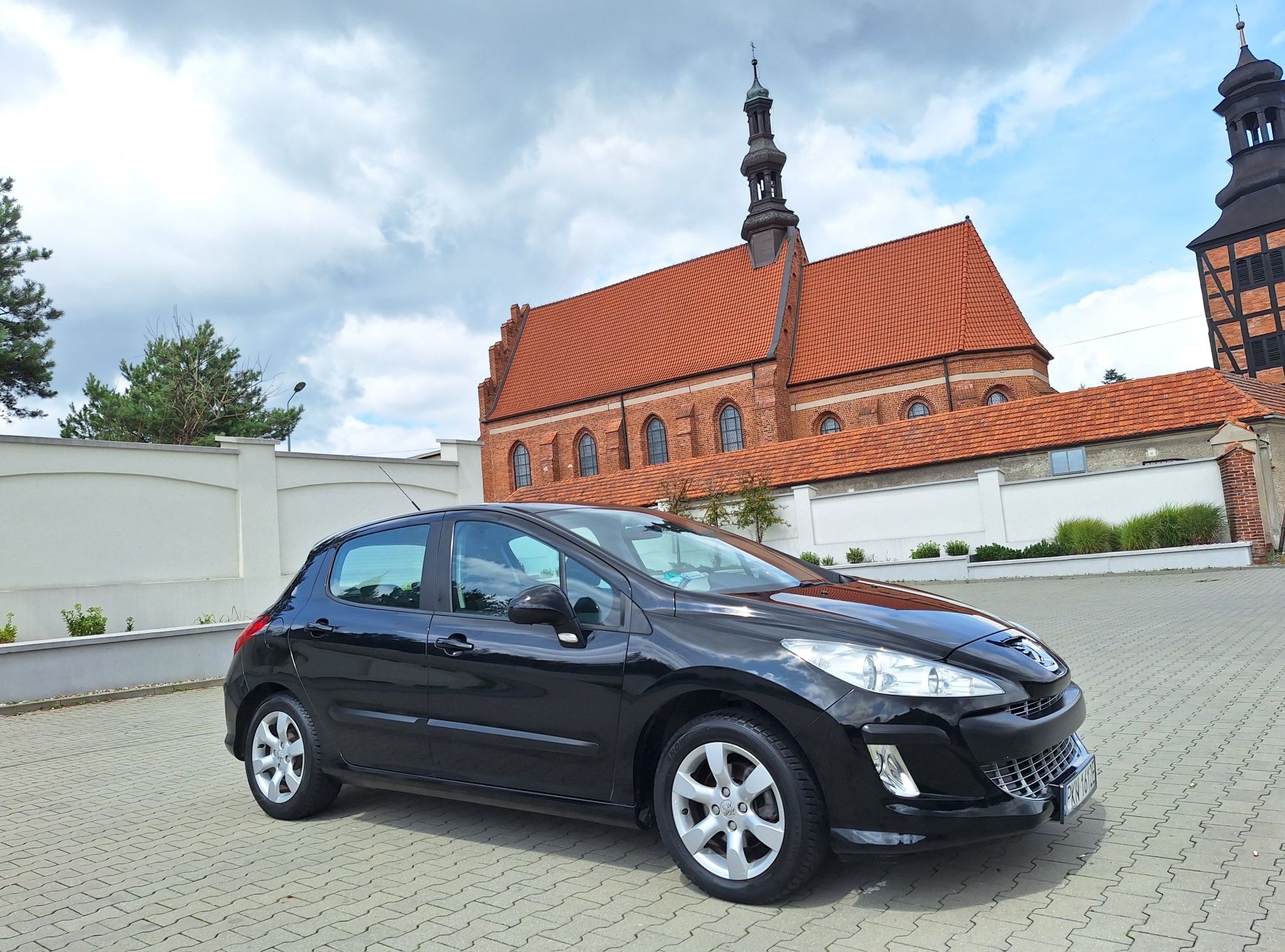 Peugeot 308 1.6 120km* czarny* climatronik*wielofunkcja*alufelgi*isofx