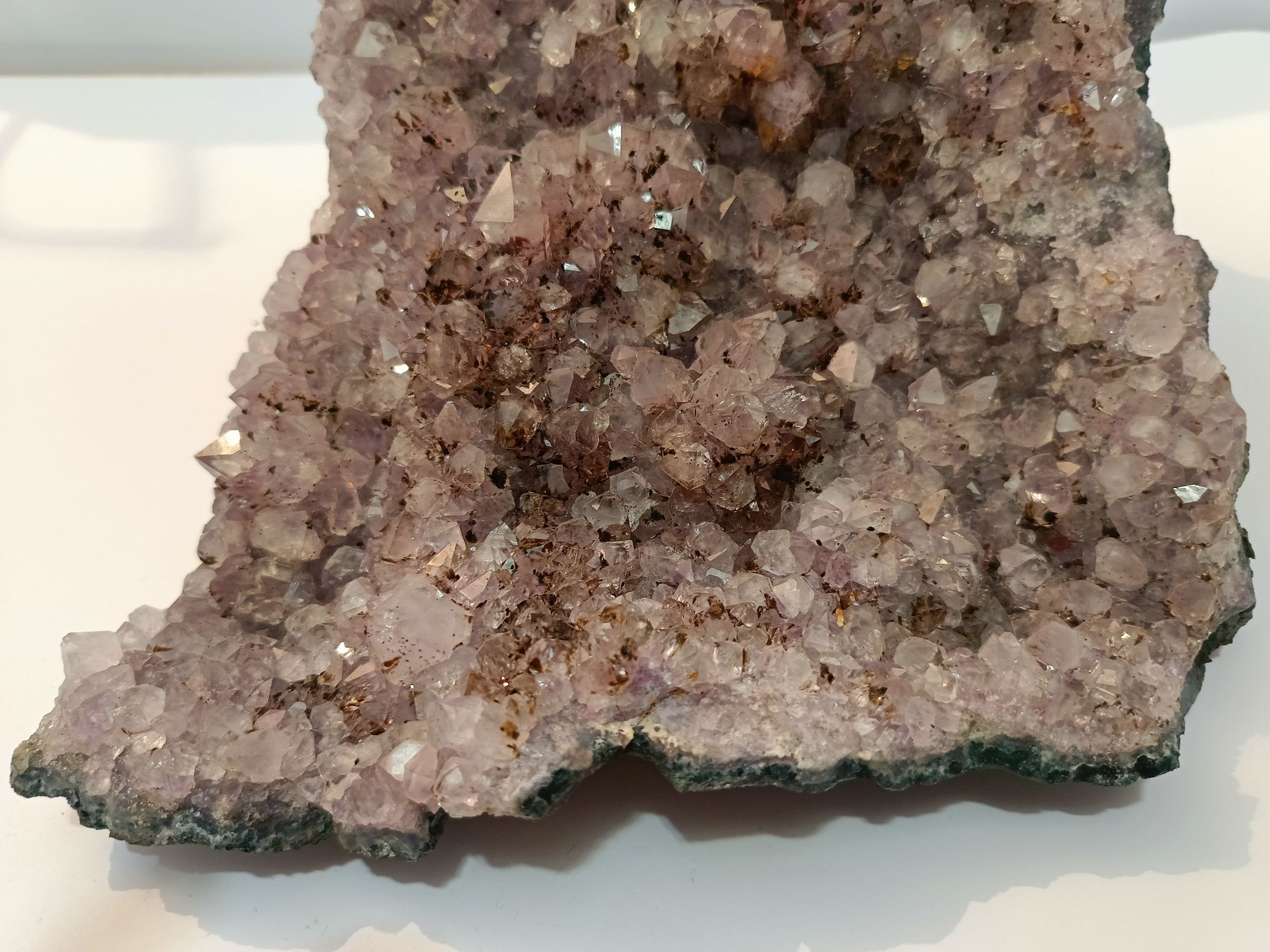 Naturalny kamień Ametyst Geoda piękna krystalizacja i barwa Duży okaz