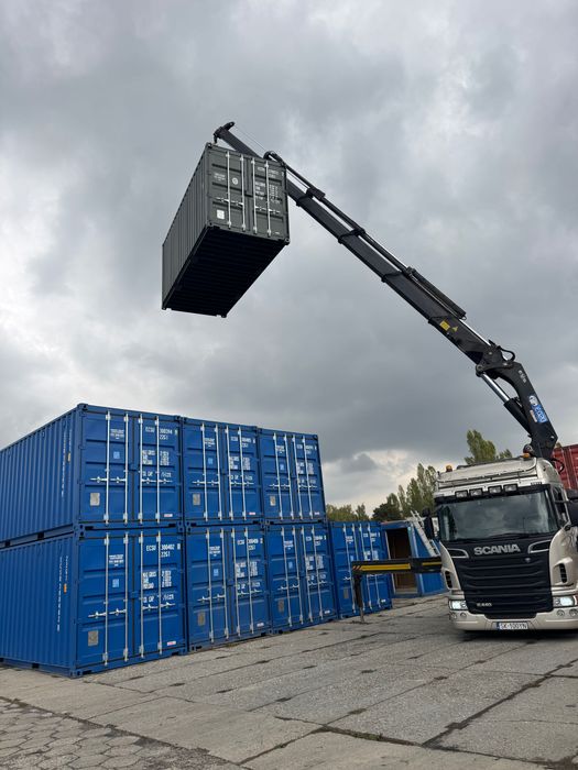 Kontener biurowy socjalny morski 20' magazyn HDS - wynajem kontenerów