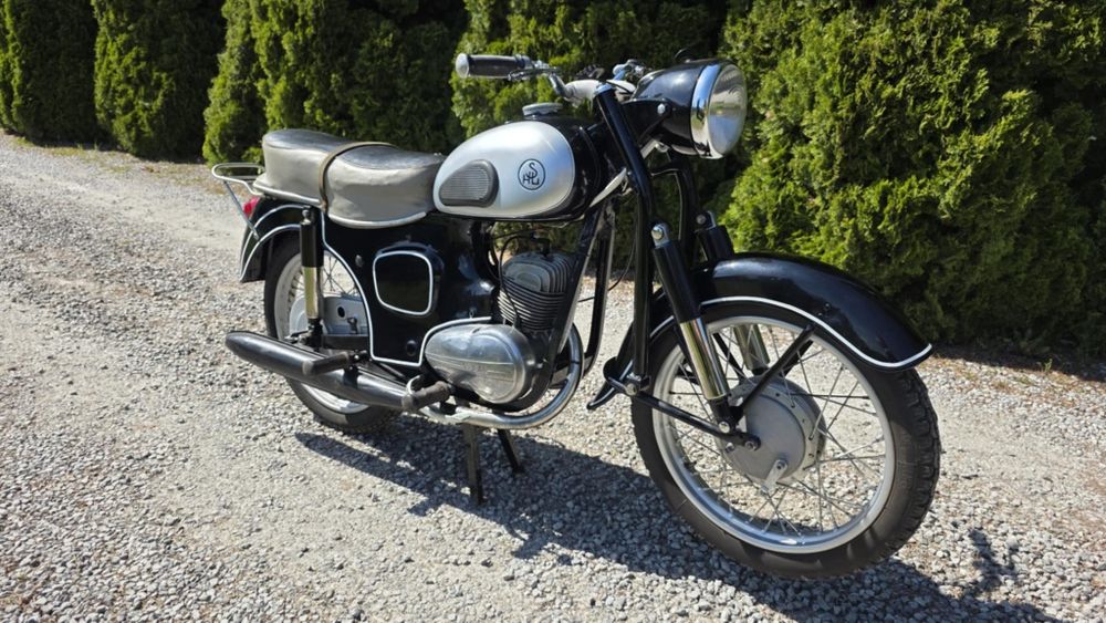 Shl m11 175 motocykl wfm po renowacja klasyk zabytek dostawa