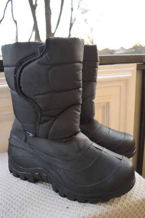 зимние ботинки полусапоги сноубутсы калоша прорезиненные Feixu р. 42