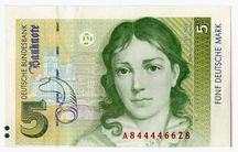5 marek  niemieckich 1992 5 DM
