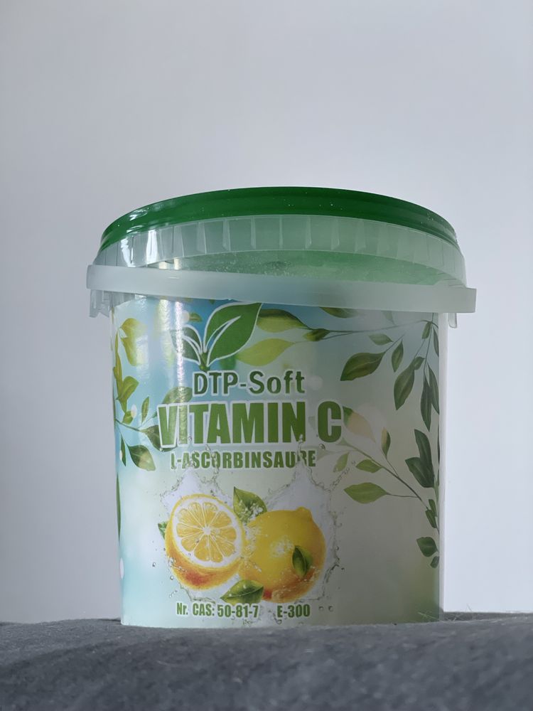 Witamina C 1 kg spożywcza – czysta, bez dodatków Kwas L-askorbinowy