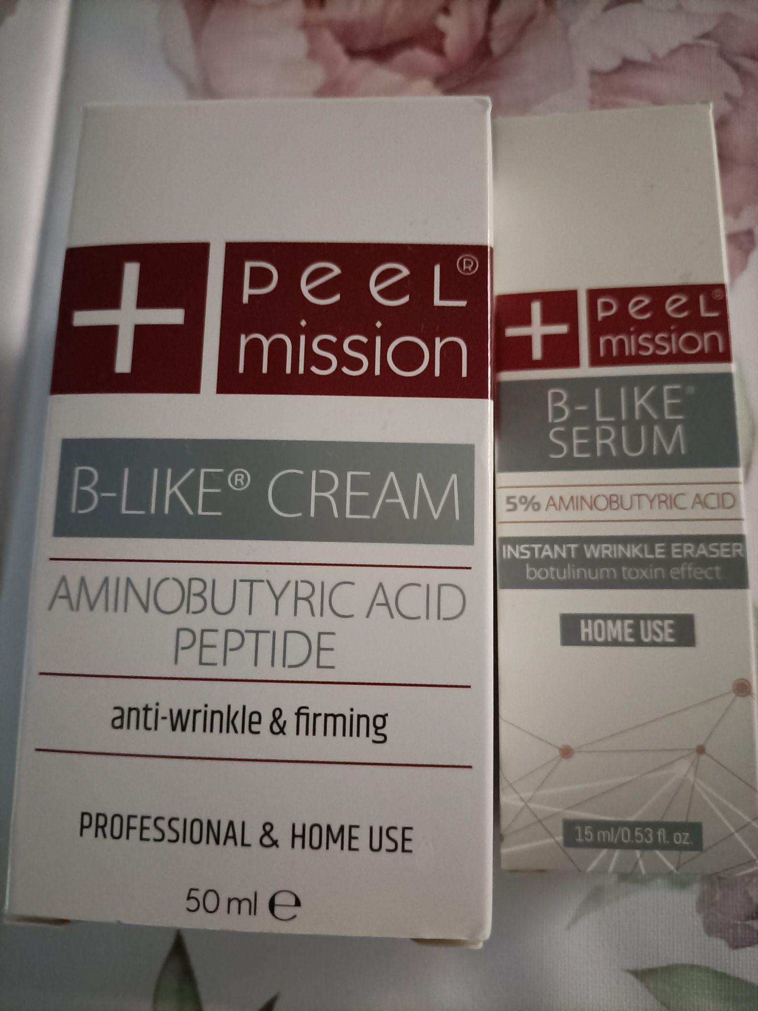 Blike krem i serum Peel Mission