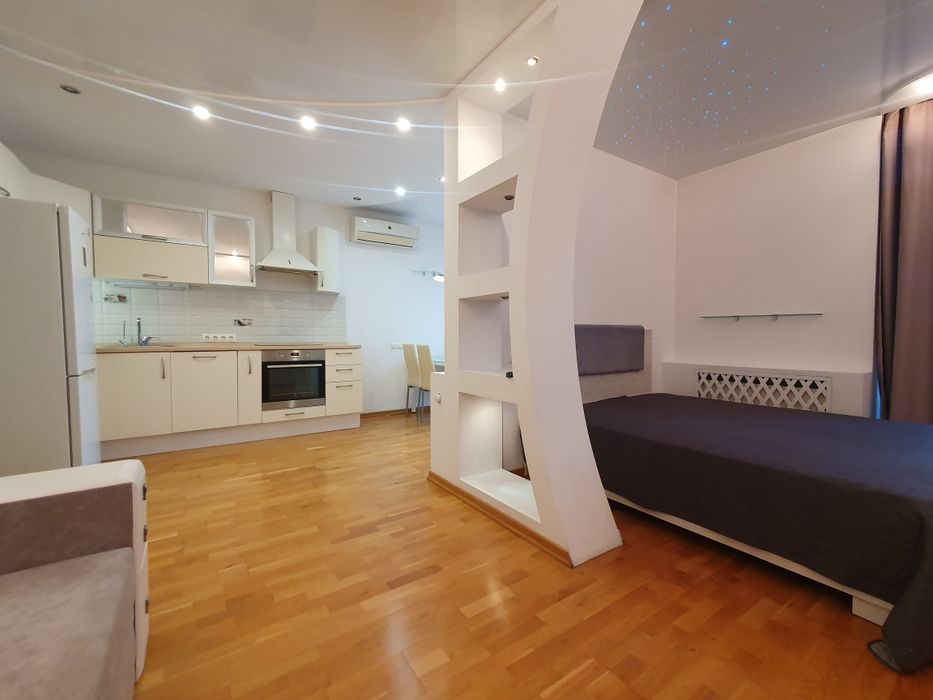 1к, ЖК Комфорт Таун, Регенераторная 4, Новус, 41м2, видовая