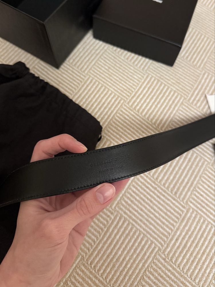 Ремінь ysl оригінал 3 см розмір 70 Yves Saint Laurent original