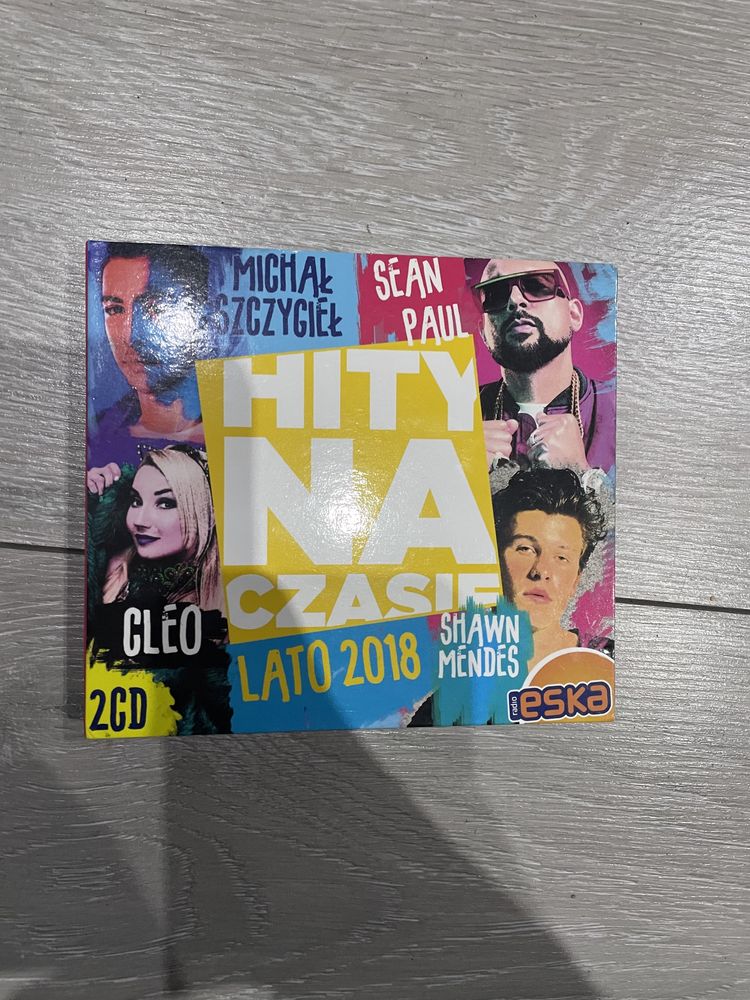 Płyta CD hity na czasie 2018