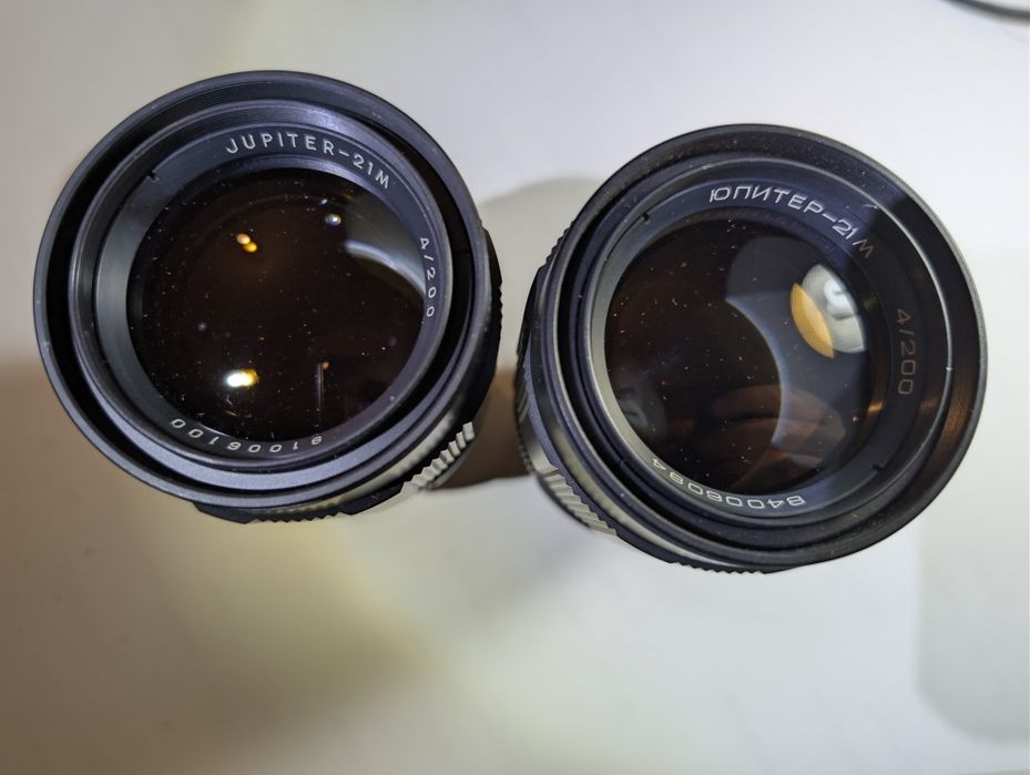 Портретний ГЕЛІОС 44-2 Телевік Юпітер 21 М та інші