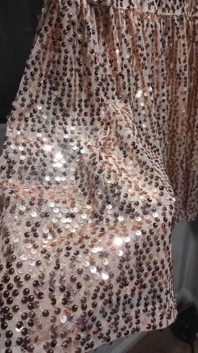 Святкова золота сукня на дівчинку Pepco 7-8 років