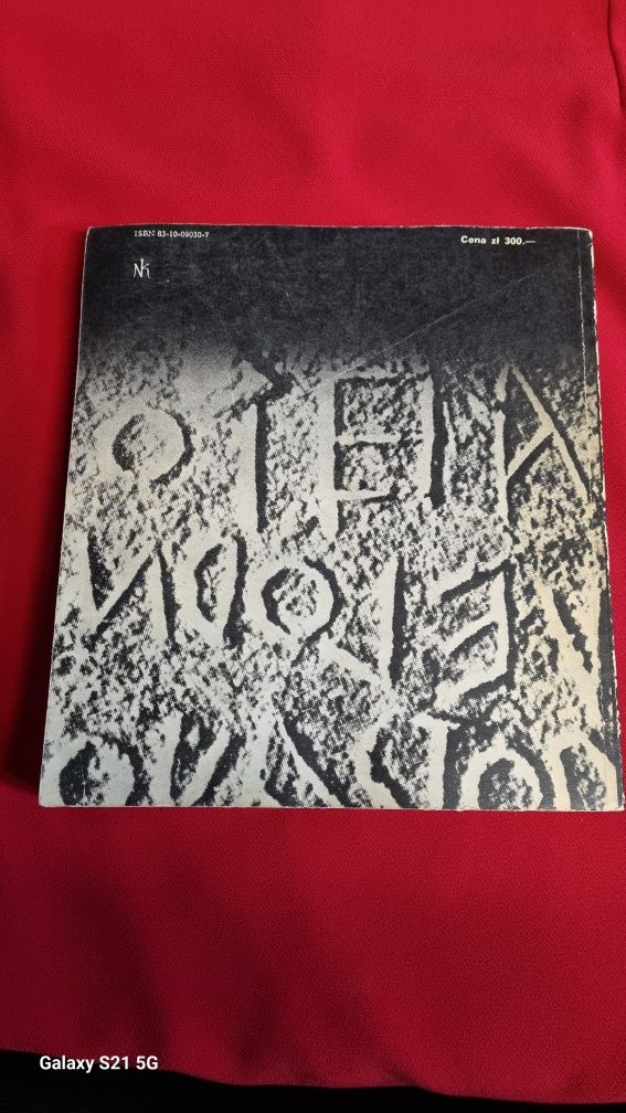 Jak człowiek nauczył się pisać  Jerzy Cepik.