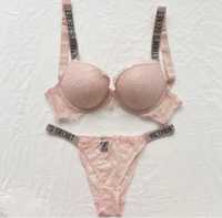 Victoria’s Secret biustonosz figi stringi 75B 80B 85B 75C 80C 85C