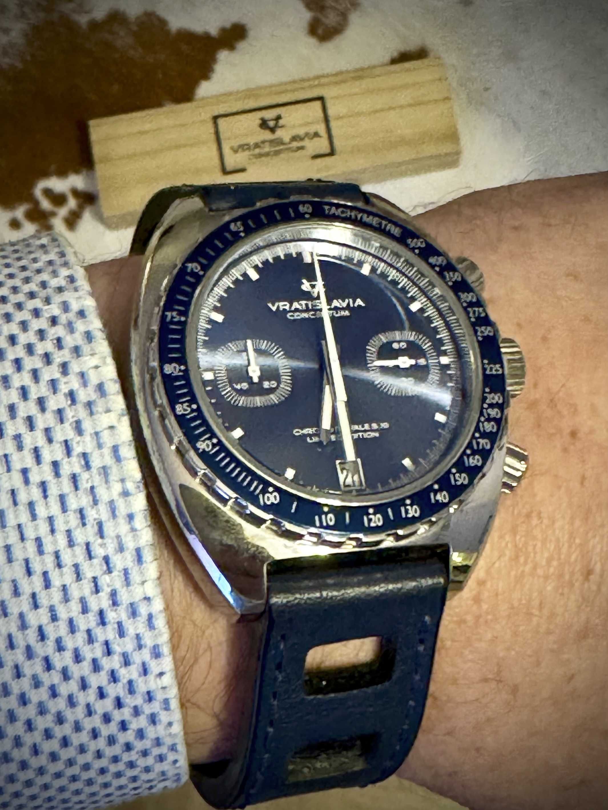 Vratislavia Conceptum Chrono S.9 S.10 S.12 kolekcja 3 zegarków