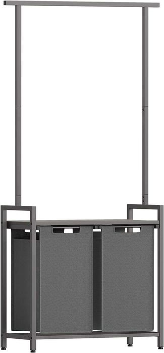 Nowy kosz na pranie / organizer/pojemnik /2 komory/46L/ VASAGLE !6016!