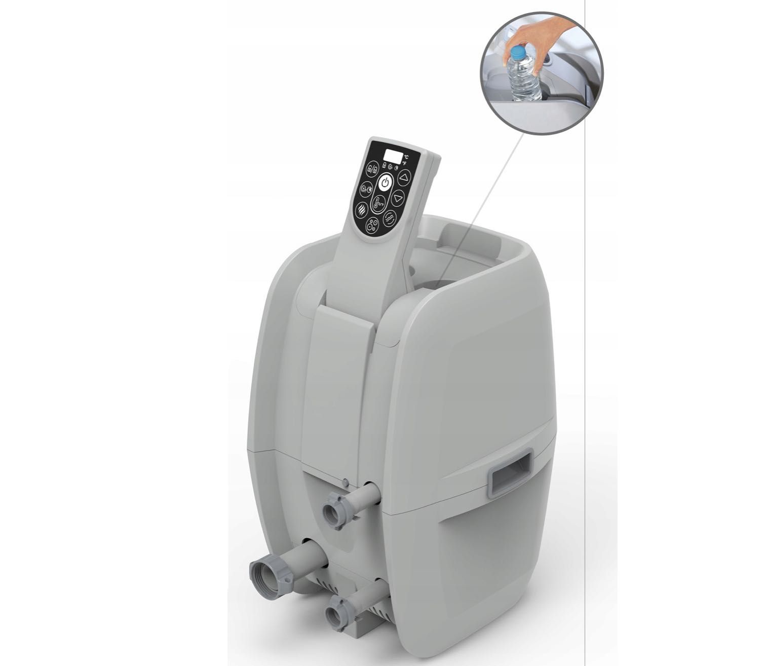 Dmuchane jacuzzi z Hydromasażem i podgrzewaczem wody Bestway 605L 4os.