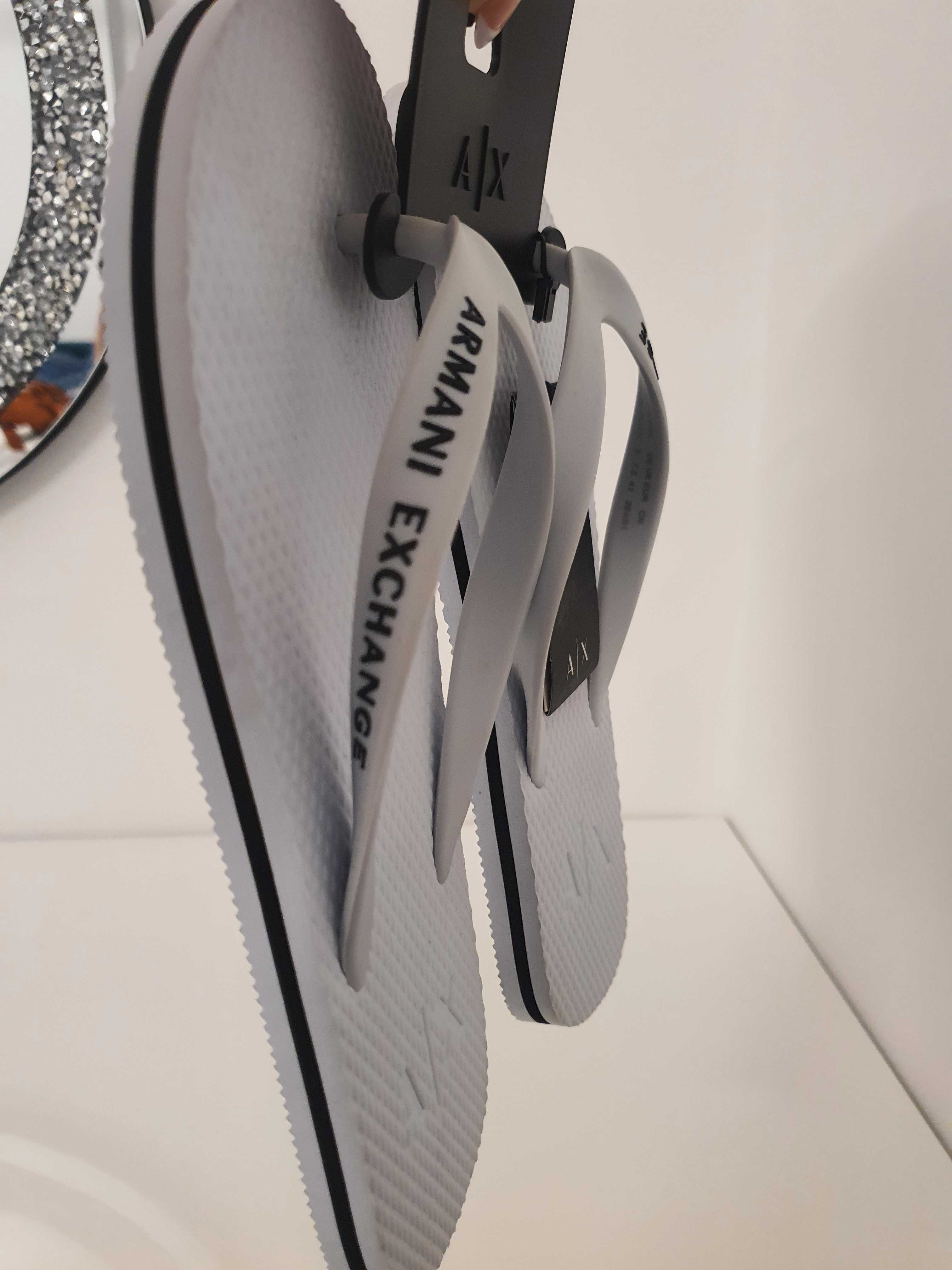 Klapki japonki męskie ARMANI EXCHANGE rozmiar 41