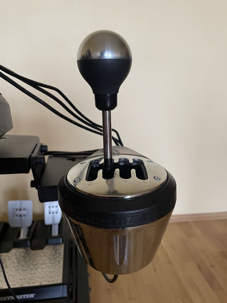 Kierownica Thrustmaster T150 Pedały T-LCM Shifter TH8A Stelaż Zestaw