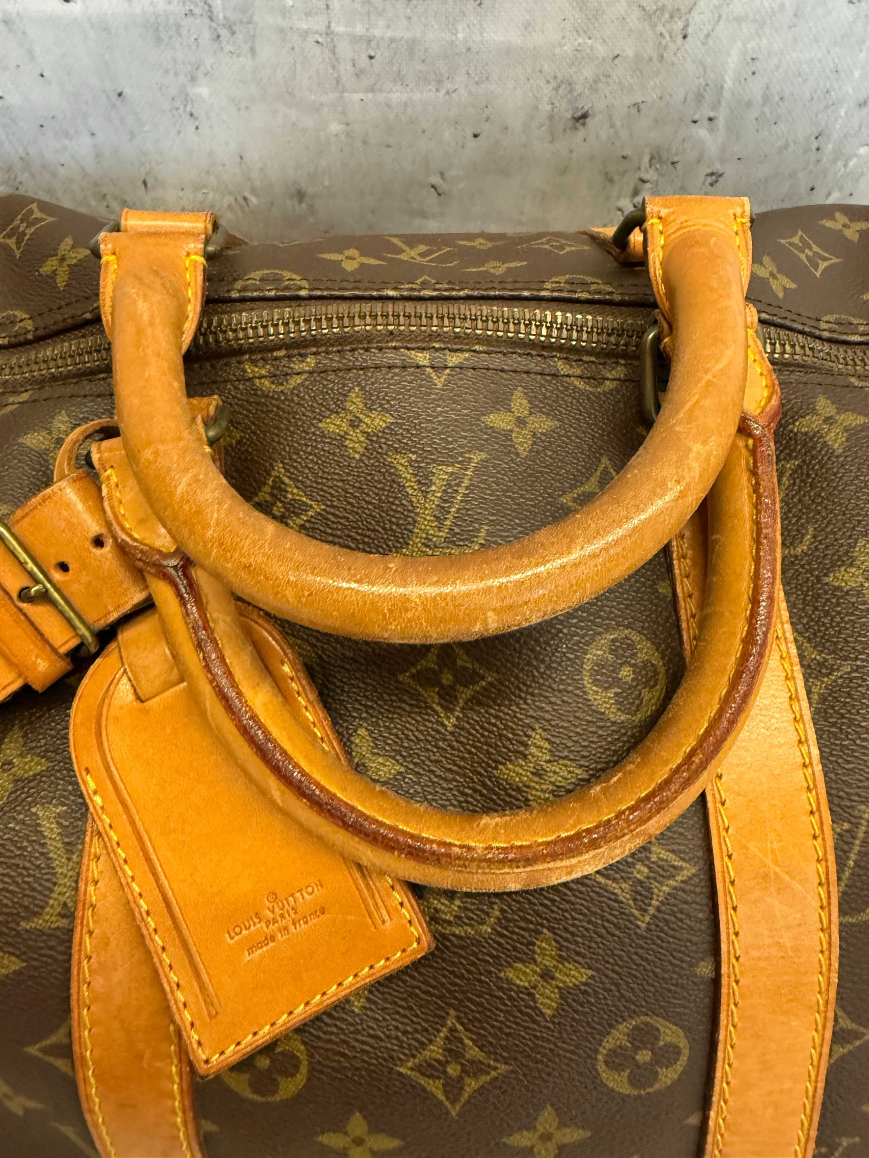 Louis Vuitton torba keepal vintage monogram 55 cm