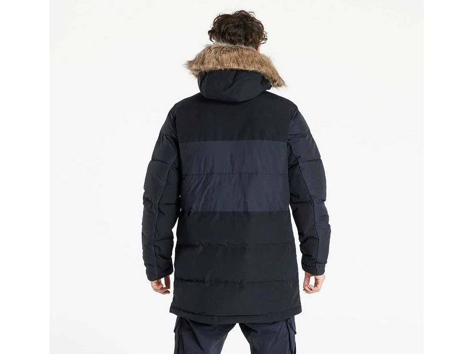 Зимова Чорна Чоловіча Куртка Парка Columbia XL Мужская Куртка Тёплая