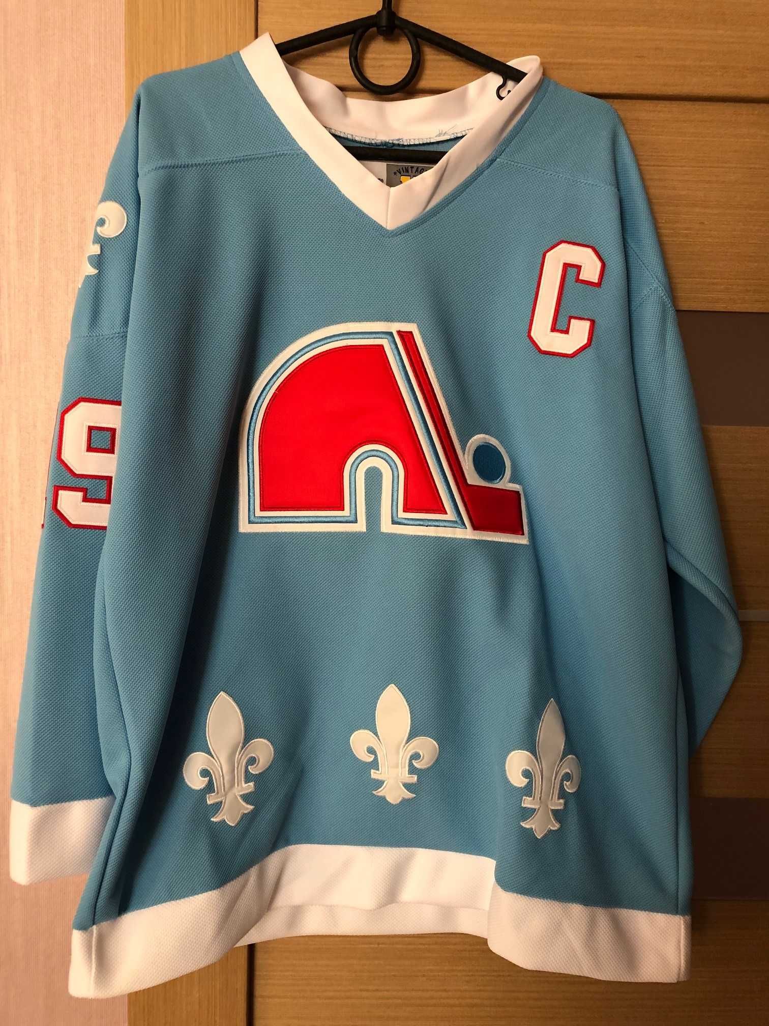 Хоккейные джерси Calgary Flames, Quebec Nordiques