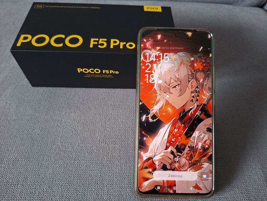 Xiaomi POCO F5 PRO 12GB/256GB Czarny Smartfon Dual Sim