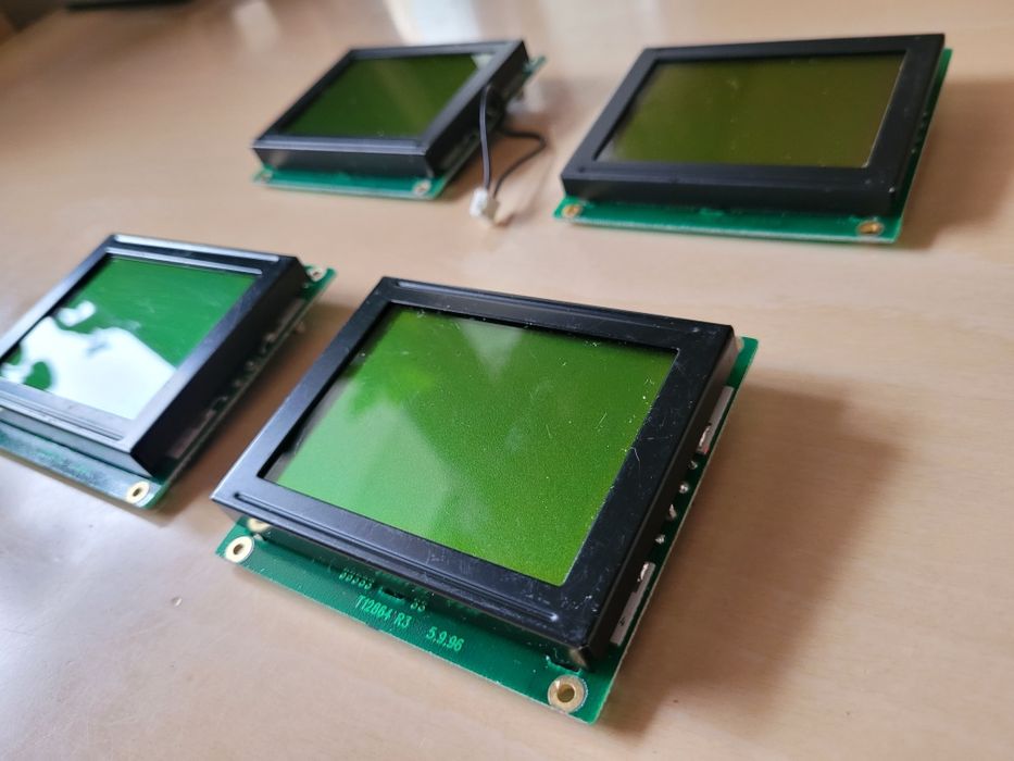 Wyświetlacz graficzny LCD 128x64 sterownik Toshiba T6963c Arduino retr