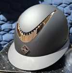 Nowy kask jeździecki Apoleus Fair Play rose gold M