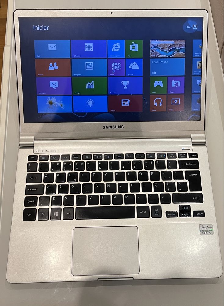 Laptop Samsung Series 9 ultraleve 13.3''